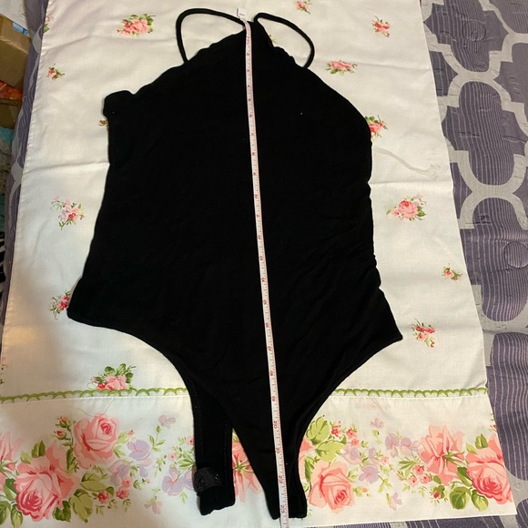 Fashion Nova black halter bodysuit - Picture 11 of 11